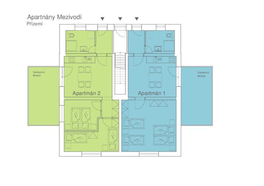 Apartmany Mezivodi Kycera Exterior foto